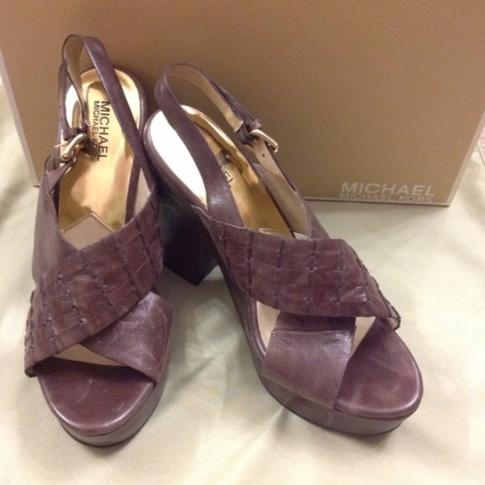 Michael Kors platform sandals